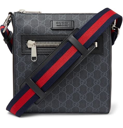 gucci messenger bag men|gucci men's messenger bag price.